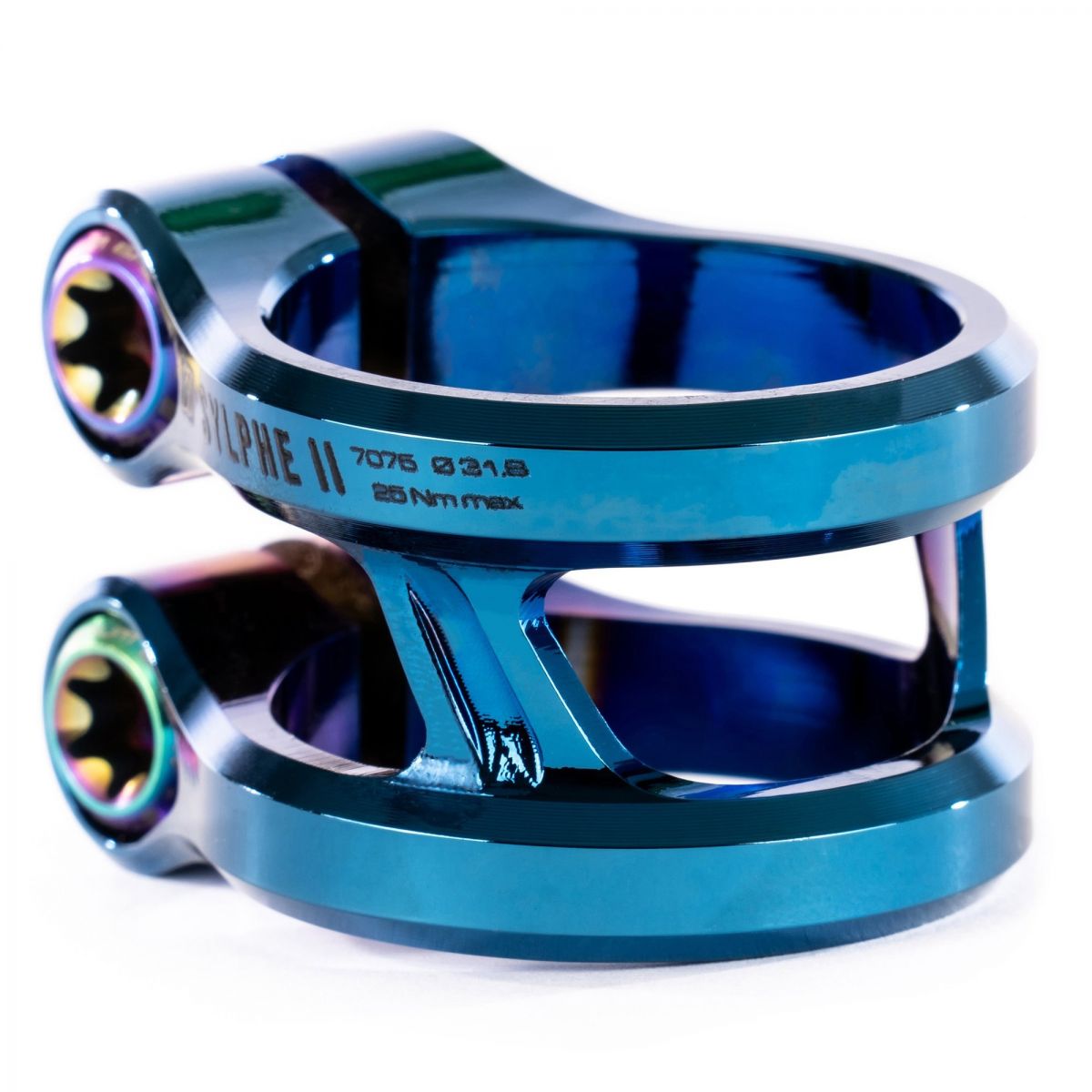 Зажим Ethic Sylphe V2 Standart 31.8 Clamp (Chrome Blue) — купить в
